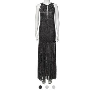 Sabina Musayev Crew Neck Long Dress - XS